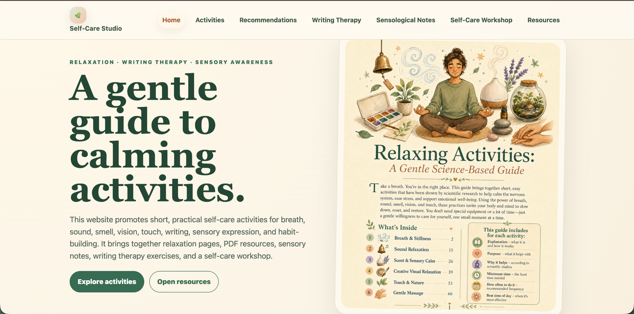 Self-Care Studio