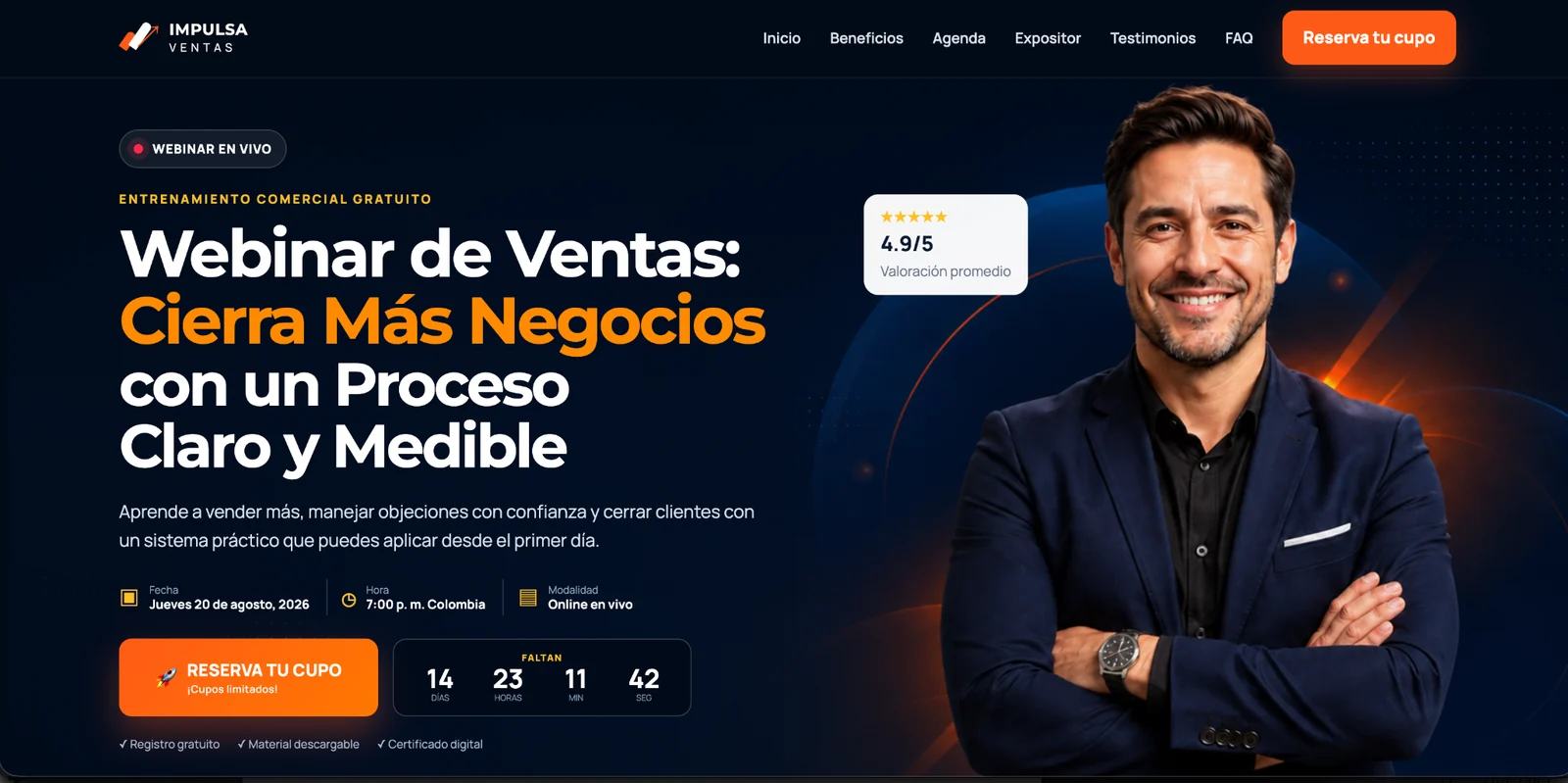 Webinar de Ventas
